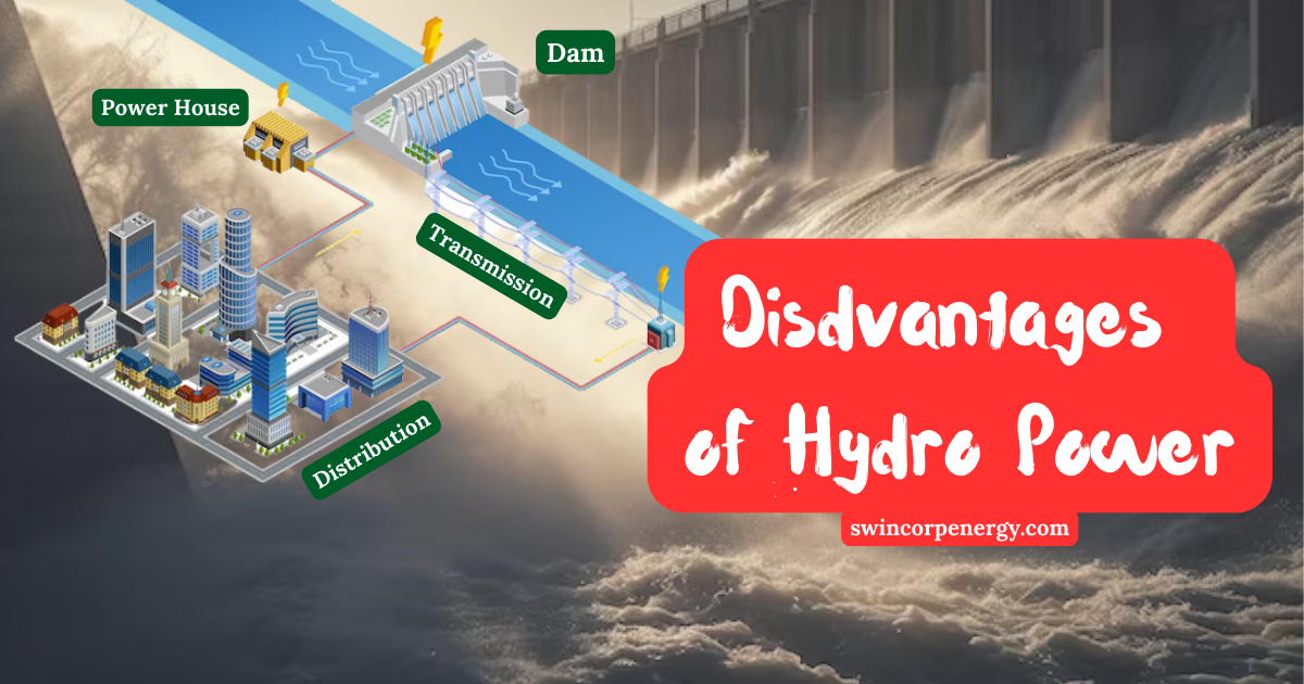 Disadvantages of Hydropower | Swincorp Energy